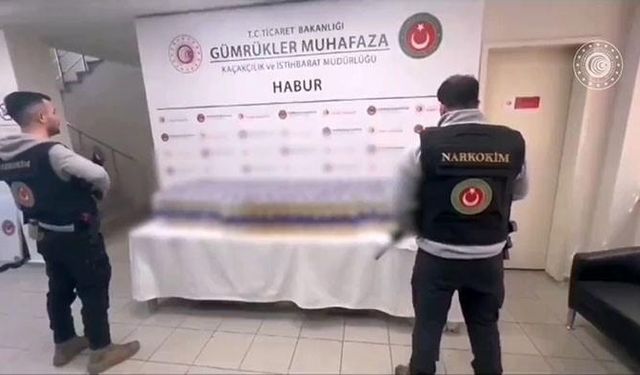 Habur Sınır Kapısı’nda 345 kilo metamfetamin ele geçirildi