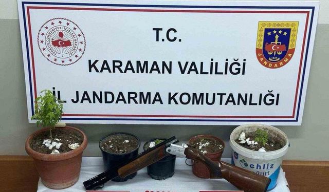 Karamanda uyuşturucu operasyonu: 1 gözaltı