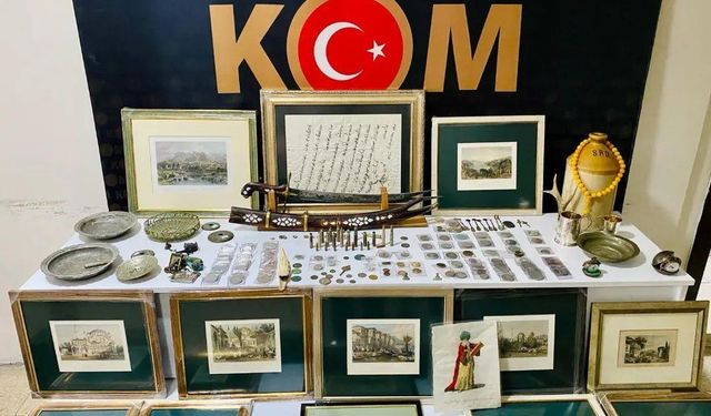 Kırklareli merkezli 11 ilde tarih eser kaçakçılığı operasyonu: 20 gözaltı