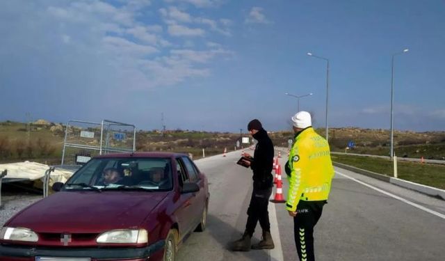 Kırklareli’nde trafik denetimi: 14 araç trafikten men edildi