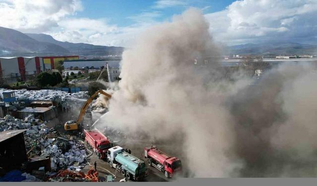 Manisa’daki geri dönüşüm tesisleri boşaltılıyor