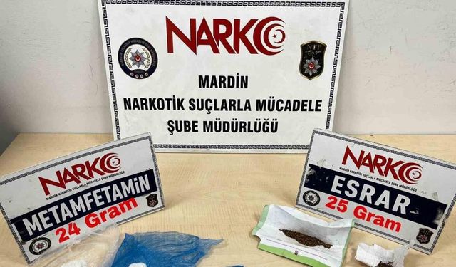 Mardin’de uyuşturucu operasyonu: 1 tutuklama