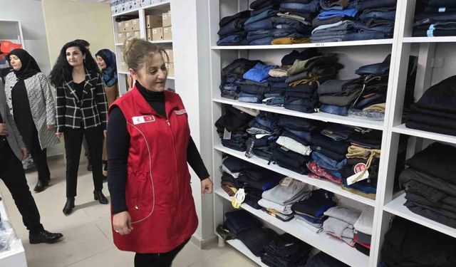 Tokat’ta Kızılay ’Butik Market’ Açtı