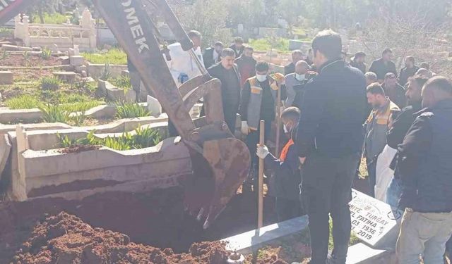 Almanya’daki cinayet şüphesi Mardin’de mezar açtırdı