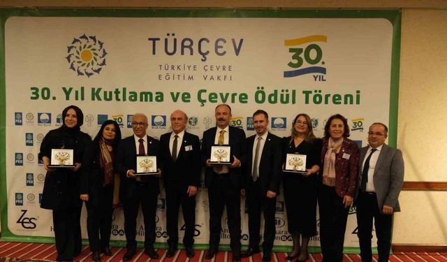 Antalya Büyükşehir Belediyesi 20. çevre ödülünü aldı