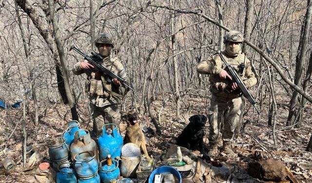 Bingöl’de terör örgütüne ait sığınak imha edildi