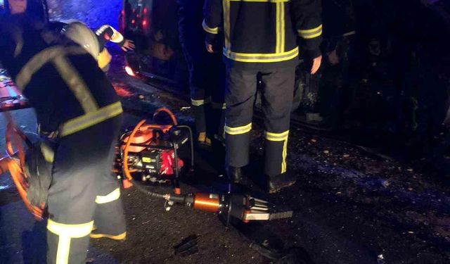 Bingöl’de trafik kazası: 2 kişi hayatını kaybetti