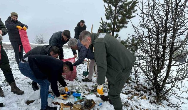 Gümüşhane’de ormanı kirletenler fotokapanla tespit edilip adli ve idari para cezası uygulanacak