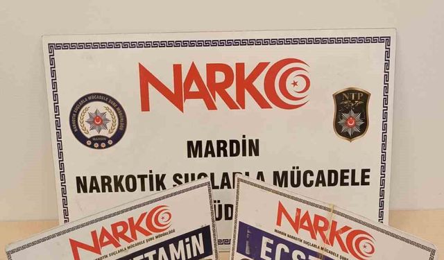 Mardin’de uyuşturucu operasyonu: 3 tutuklama