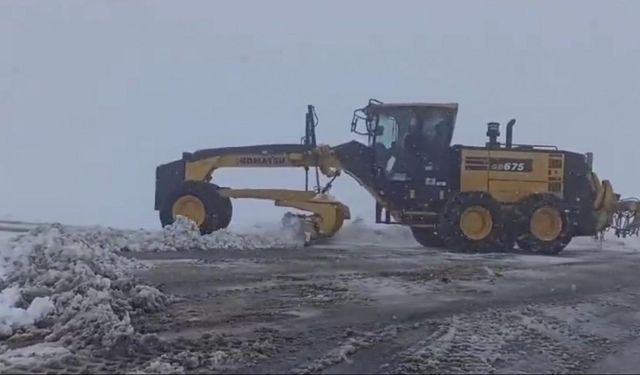 Muş’ta 28 köy yolu ulaşıma kapandı