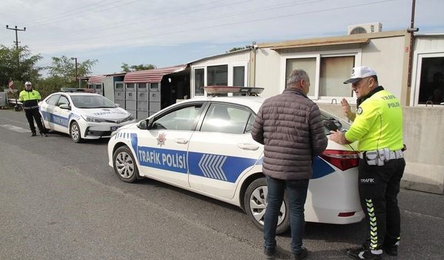 Ordu’da bir haftada yaklaşık 14 bin araç denetlendi