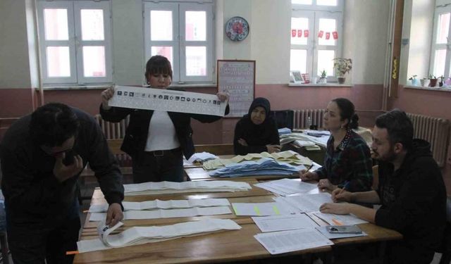 Ordu’da sayım devam ediyor