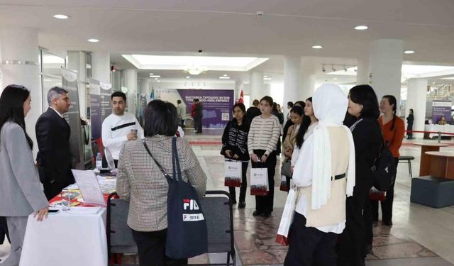 Siirt Üniversitesi Kazakistan’da Uluslararası Eğitim Fuarına katıldı