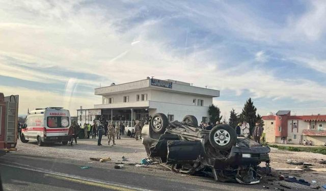 Şırnak’ta polis ekibi kaza yaptı: 1 şehit, 2 yaralı