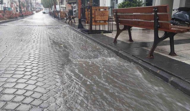 Tekirdağ’da sağanak yağış