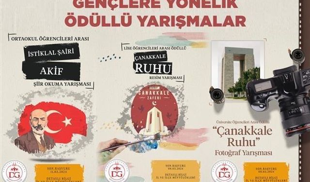 Uşak Müftülüğünden ödüllü yarışmalar