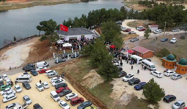 Uşak’ın yeni gözdesi olacak tesis görkemli kalabalıkla açıldı