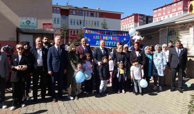 Bingöl’de otizm farkındalık yürüyüşü