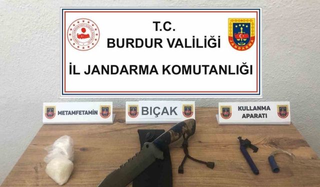 Burdur’da uyuşturucu operasyonunda yakalanan 1 şüpheli tutuklandı