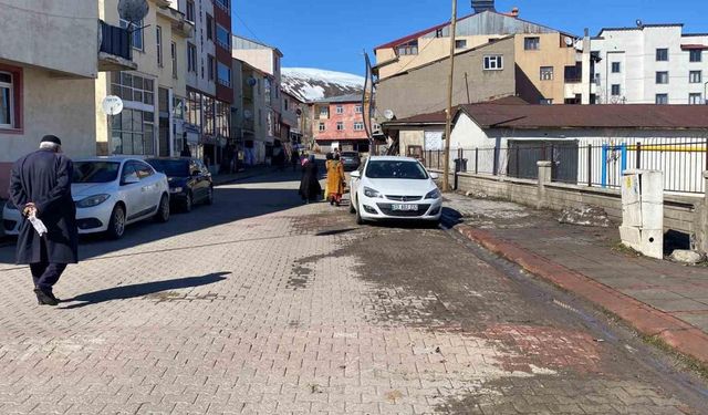 Karlıova’da kış bitti, bahar temizliği başladı