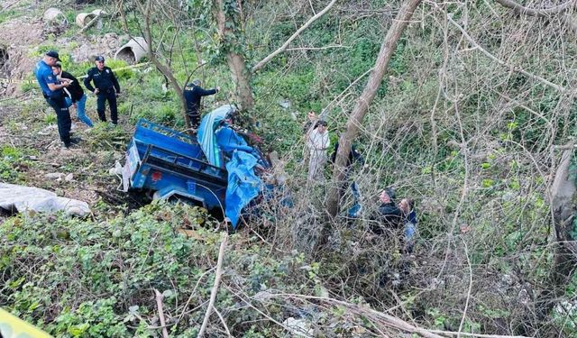 Ordu’da patpat kazası: Baba oğul hayatını kaybetti