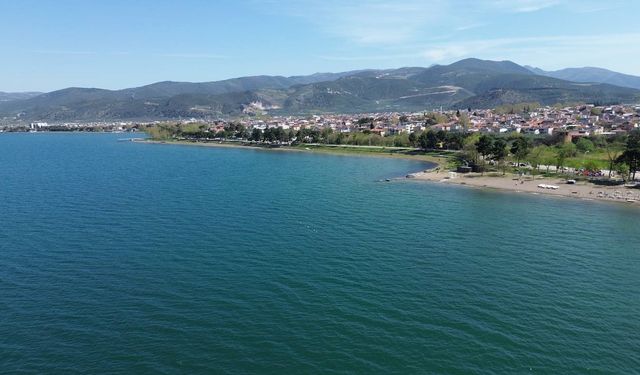 (Özel) İznik Gölü’nden sevindirici haber