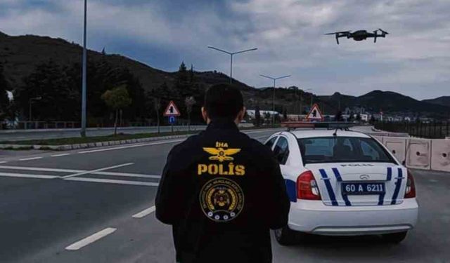 Tokat’ta dronlarla yüksek hassasiyetli gözetim