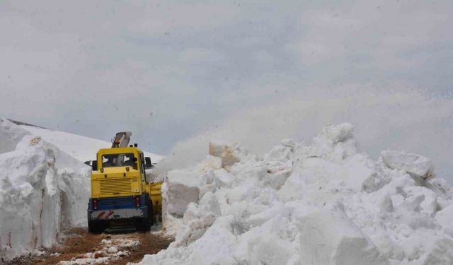 Turizm cenneti Nemrut Krater Gölü’nün yolu açılıyor