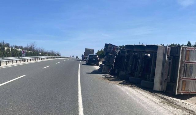 Uşak’ta trafik kazası: 1 yaralı