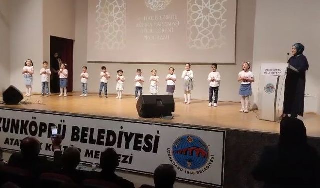 Uzunköprü’de 40 Hadis Ezber Okuma Yarışması düzenlendi