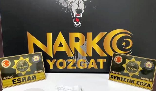 Yozgat’ta uyuşturucu operasyonu: 2 kişi tutuklandı