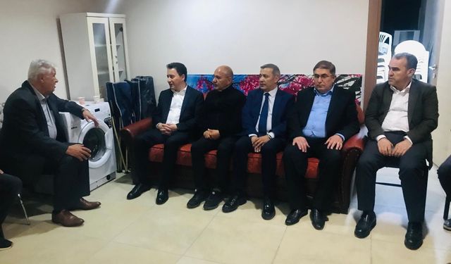 Ali Babacan’dan Bulu ailesine taziye ziyareti