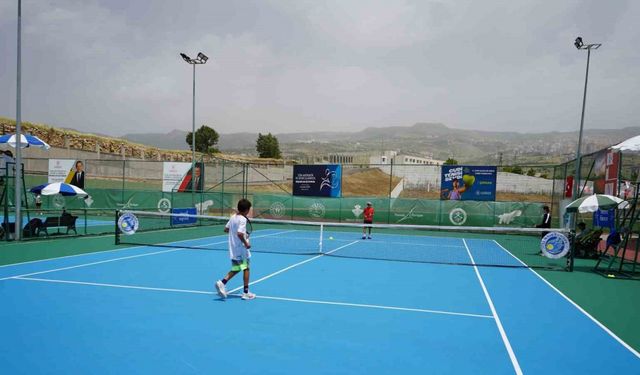 3. Uluslararası Cudi Cup Tenis Turnuvası sona erdi