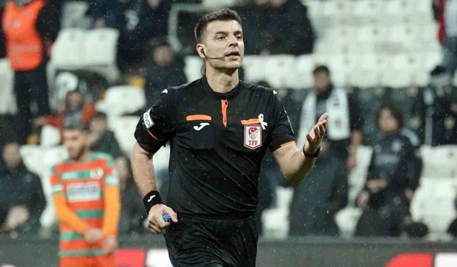 Alanyaspor - Beşiktaş maçının VAR’ı Ümit Öztürk