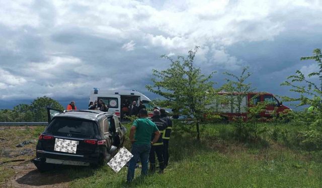 Babaeski’de trafik kazası: 1 yaralı