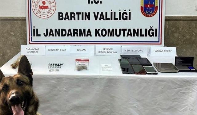 Bartın’da 6 eve eş zamanlı uyuşturucu operasyonu