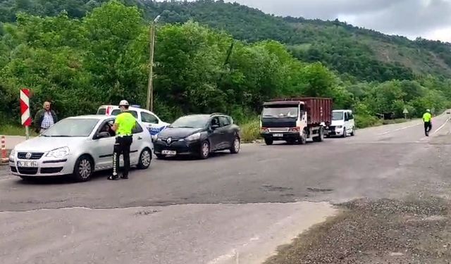 Bartın’da trafik denetimleri arttırdı