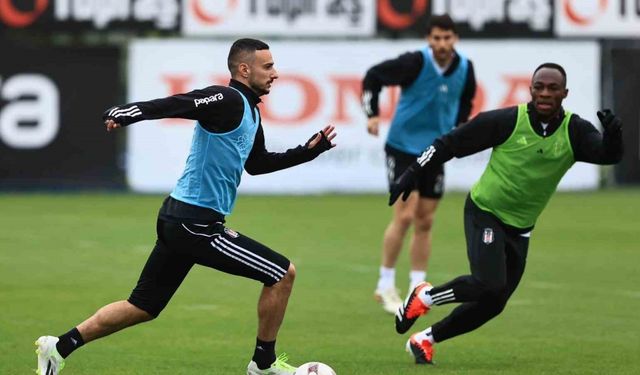 Beşiktaş’ta, Çaykur Rizespor maçı hazırlıkları devam etti