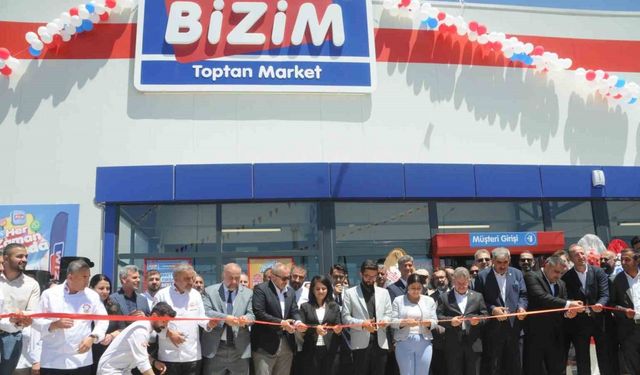 Bizim Toptan Market 183’üncü mağazasını Şırnak’ta açtı