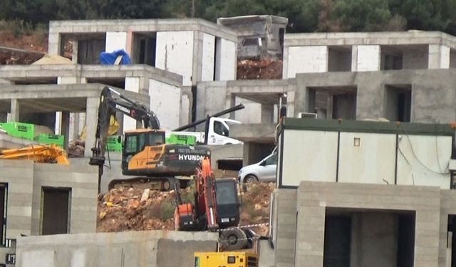 Bodrum’da yasağa rağmen inşaatlar tam gaz devam ediyor