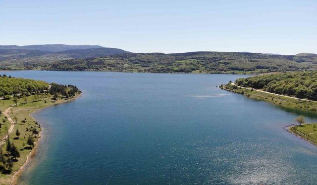 Bolu’nun içme suyu ihtiyacını karşılayan Gölköy Barajı’nda doluluk yüzde 96’ya ulaştı