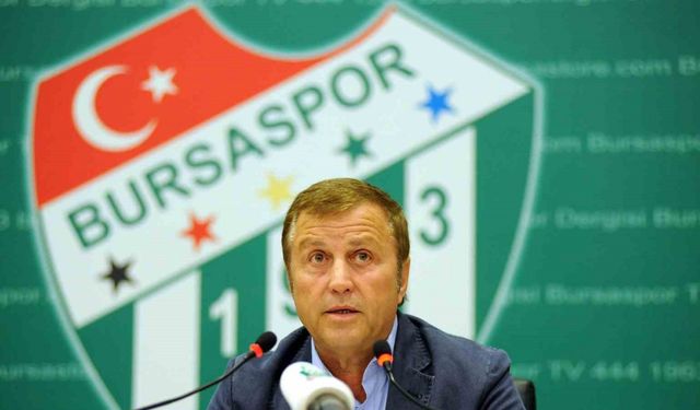 Bursaspor Kulübü: “Unutulmayacaksın şampiyon başkan”