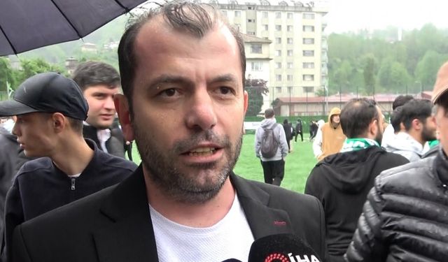 Çayelispor Başkanı Engin Sofu: “Elimizden gelenin en iyisini yapmaya çalıştık”