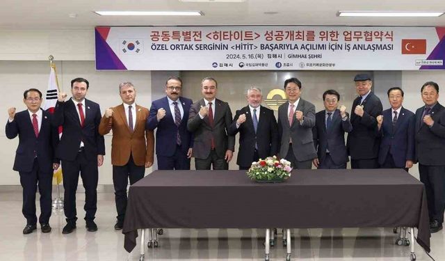 Çorum Belediyesi ile Gimhae belediye arasında iki işbirliği protokolü imzalandı