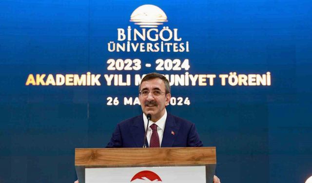 Cumhurbaşkanı Yardımcısı Yılmaz: "22 yılda üniversite sayımız 76’dan 208’e yükseldi"