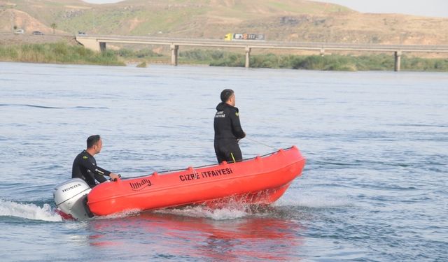 Dicle Nehri’nde bir kişinin kaybolduğu iddiası üzerine arama çalışması başlatıldı