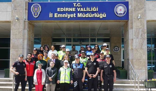 Edirne Emniyeti özel çocukları misafir etti