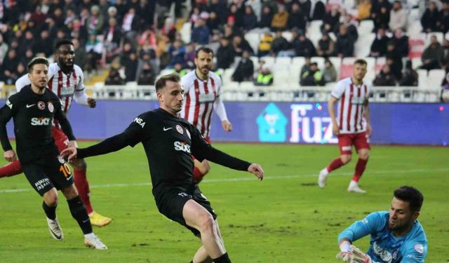 Galatasaray ile Sivasspor 36. randevuda