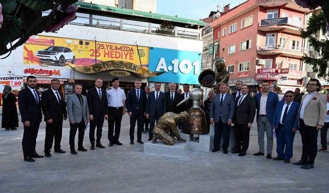 Gülhane Heykeli Kaymakkapı’da beğeniye sunuldu