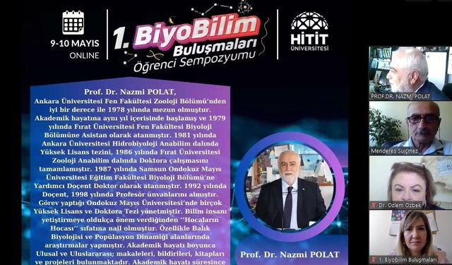 Hitit Üniversitesi "1. BiyoBilim Buluşmaları" öğrenci sempozyumu tamamlandı